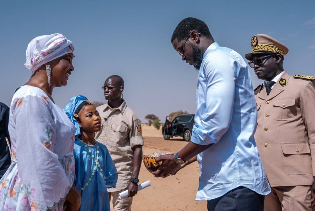 Bassirou Diomaye Faye à Ndiayène Pendao : cap sur une agriculture moderne grâce au partenariat Sénégal-Corée