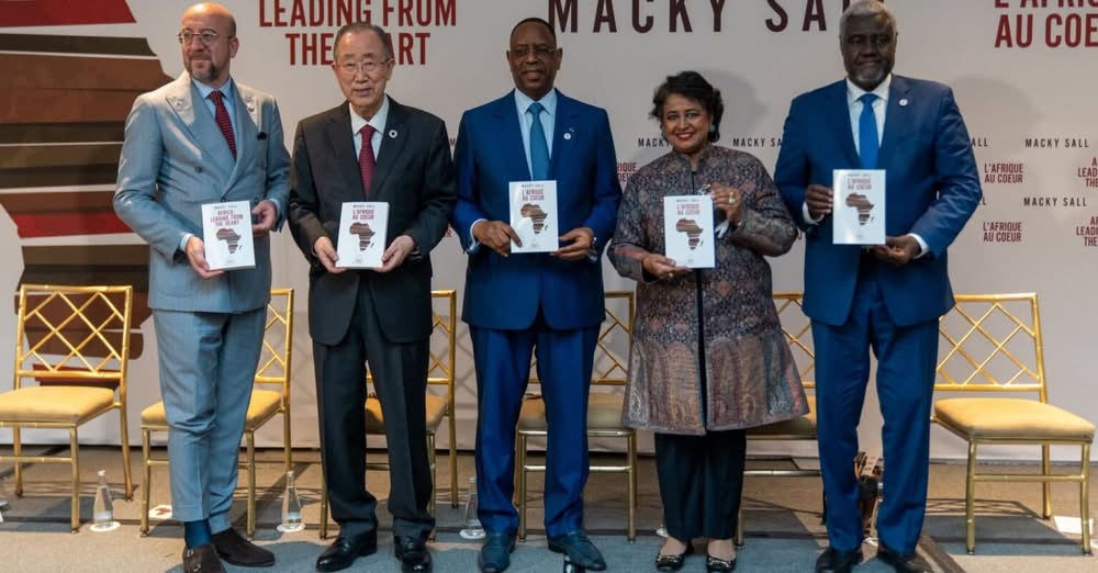 Macky Sall présente son nouvel ouvrage L’Afrique au cœur à New York
