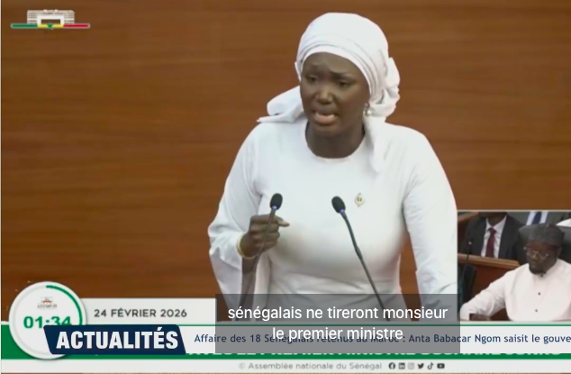 Les interpellations d’Anta Babacar Ngom au Premier ministre Ousmane Sonko