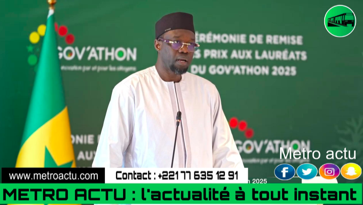 Cérémonie de remise des prix aux lauréats du Gov’athon 2025 : l’innovation citoyenne à l’honneur