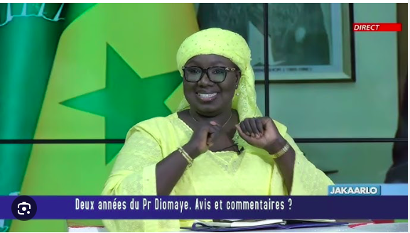 MADAME MAME MARIEME BABOU SUR  rend hommage aux détenus politiques lors de l’émission Diakarlo sur la TFM