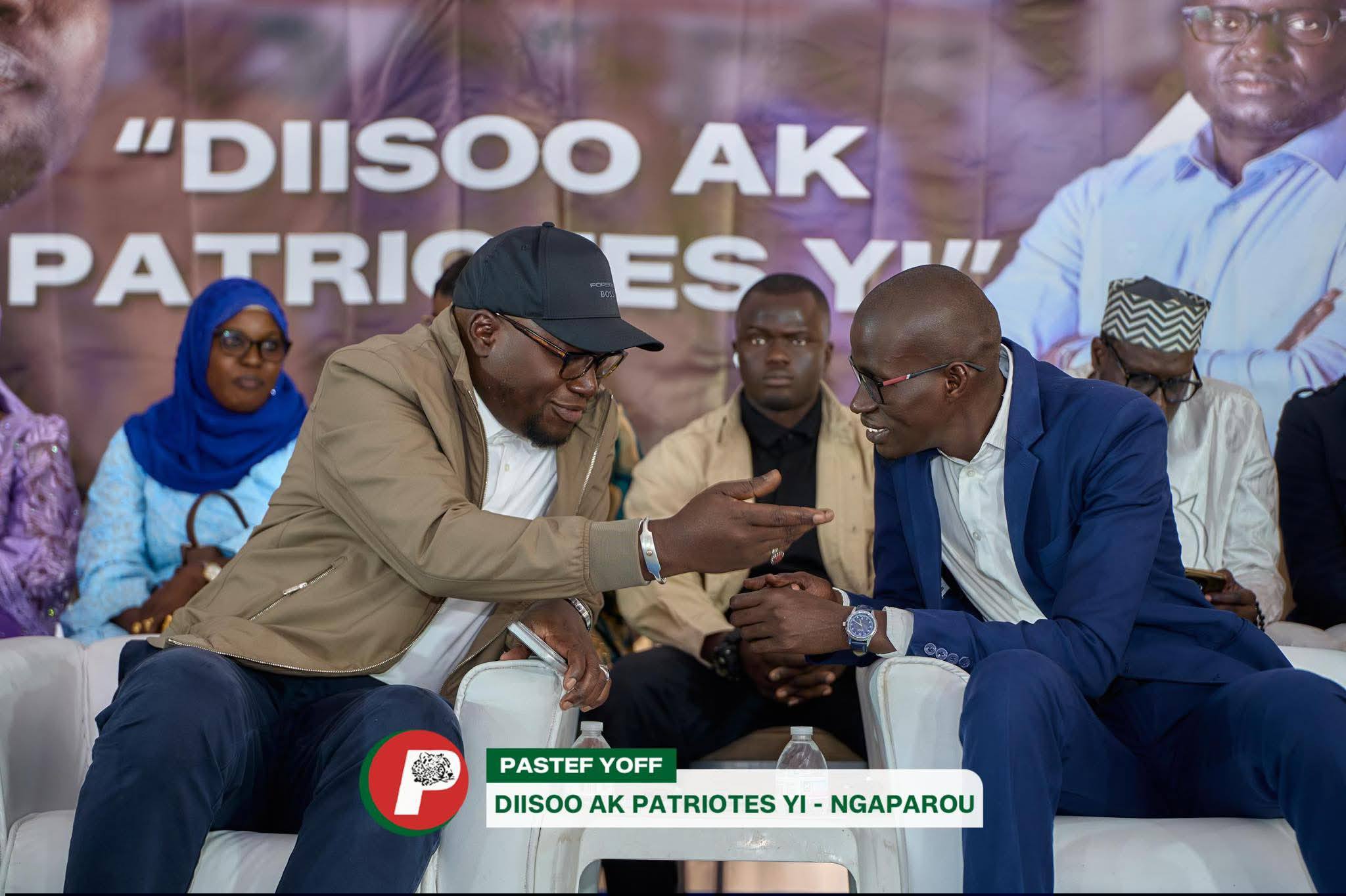 Alassane Mbengue, DG des DIX, remercie chaleureusement la population de Yoff après une forte mobilisation