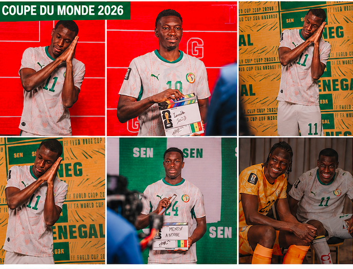 COUPE DU MONDE 2026 : DANS LES COULISSES DU SHOOTING PHOTO DE L’ÉQUIPE NATIONALE DU SÉNÉGAL