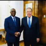 Macky Sall échange avec Sergueï Lavrov dans le cadre de sa candidature au poste de Secrétaire général de l&rsquo;ONU