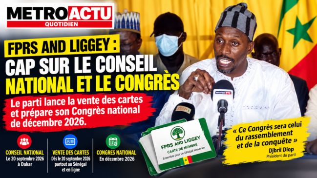 DPG : FPRS AND LIGGEY MET LA PRESSION