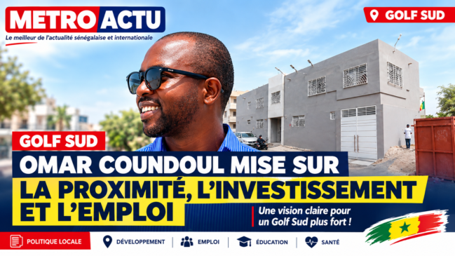 GOLF SUD : OMAR COUNDOUL MISE SUR LA PROXIMITÉ,