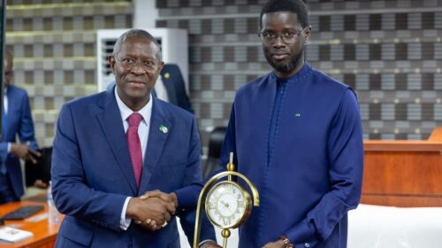 le Chef de l&rsquo;État Bassirou Diomaye Faye s&rsquo;est d&rsquo;abord rendu auprès des