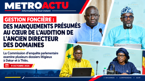 GESTION FONCIÈRE : DES MANQUEMENTS PRÉSUMÉS AU CŒUR DE L’AUDITION DE L’ANCIEN DIRECTEUR DES DOMAINES